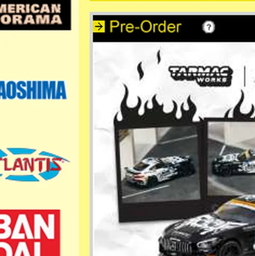 Fotografie de referință pentru Tarmac Works Mercedes-AMG GT3 Moon 1:64