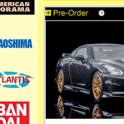 Fotografie de referință pentru Tomica Limited Vintage Nissan GT-R R35 1:64 negru