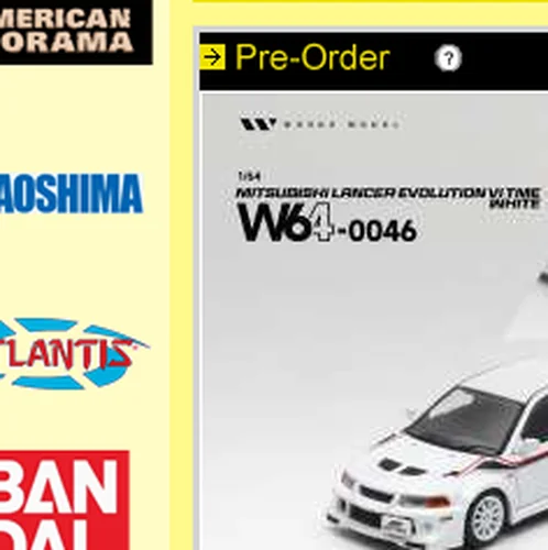 Fotografie de referință pentru WORKS Mitsubishi Lancer Evolution VI Tommi Makinen
